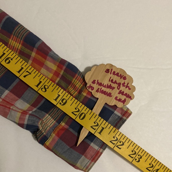 PENDLETON plaid buttoned down shirt Size Petite taille 100% cotton - Picture 5 of 7